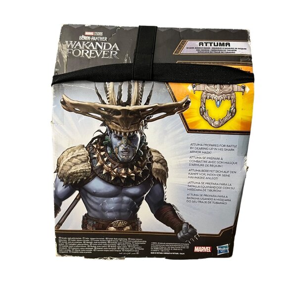 Marvel Black‎ Panther WAKANDA FOREVER Attuma Halloween Mask - Picture 6 of 9